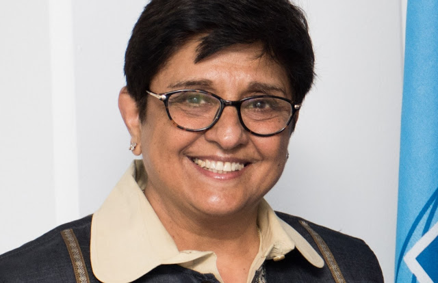 Kiran Bedi takes a scooty ride at night for a security check in the city, finds it 'reasonably safe'