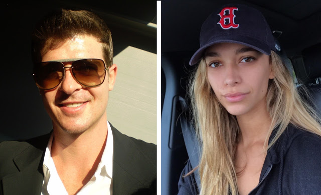 Robin Thicke expecting baby with girlfriend April Love Geary