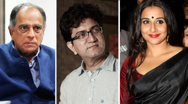 Finally!! Pahlaj Nihalani replaced by Prasoon Joshi as CBFC chief. Vidya Balan also joins the board