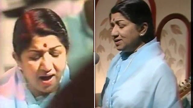 Watch: Lata Mangeshkar performing "Lag Ja Gale' on BBC network in 1979
