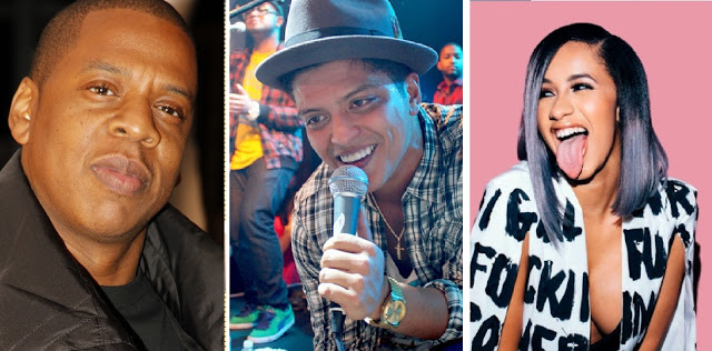 From Jay Z to Bruno Mars to Cardi B: Full list of nominees for 60th Grammy awards