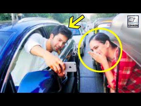 Mumbai police schools Varun Dhawan on his road-selfie with a fan