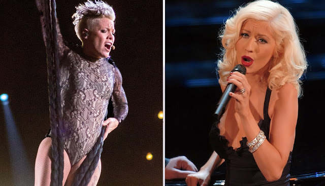 Pink confirms collaboration with Christina Aguilera