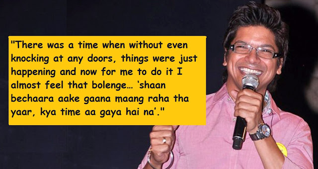 Shaan reveals he's not been "getting work" for a while, but doesn't want any 'sympathies'