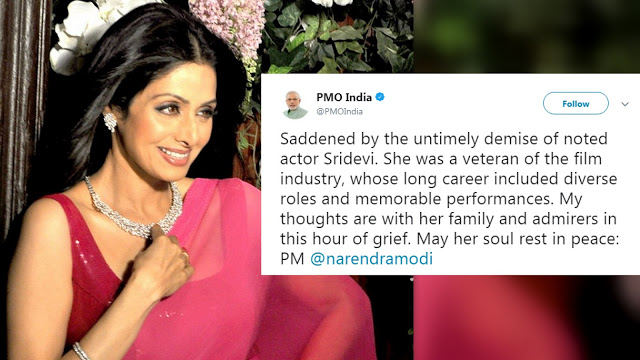 From PM Modi to Aamir Khan: Here is how everyone reacted to Sridevi's untimely death