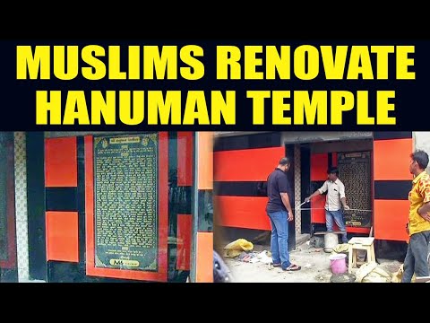 Muslim man has undertaken renovation of an old Hunuman temple in Gujarat, setting an example of communal harmony