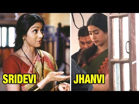 Janhvi Kapoor reminds everyone of mother Sridevi, in viral pictures from 'Dhadak' shoot