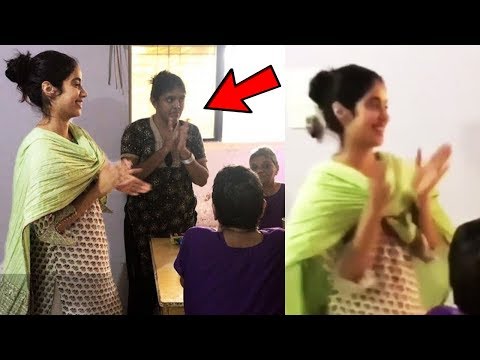 Sridevi's daughter Jhanvi celebrates her 21st birthday at an old-age home