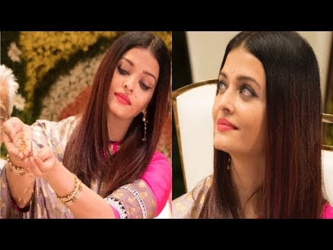 Aishwarya Rai looks simply breathtaking in this pink lehenga as she receives an honorary award