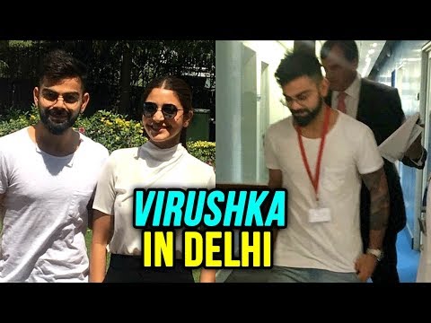Anushka Sharma flew to Delhi to spend time with Virat Kohli right before IPL 2018. See Pics.