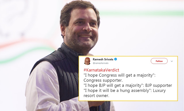 Twitter viciously trolls Rahul Gandhi after loss in Karnataka
