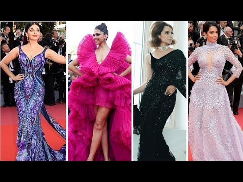 Aishwarya, Kangana, Deepika and Mallika sizzle at the Cannes red-carpet. See pics and video.