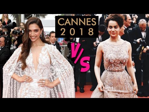 Deepika and Kangana sizzle at the 2018 Cannes red-carpet. See pics.