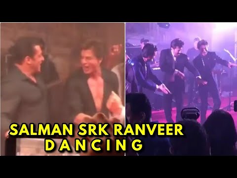 Watch: Salman and Shah Rukh dance together at Sonam's grand wedding reception!