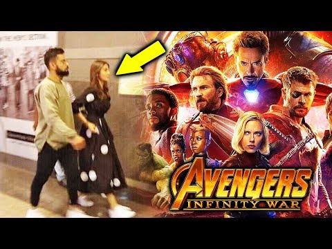 Virat and Anushka go out on a date to watch Avengers: Infinity Wars. See pics.