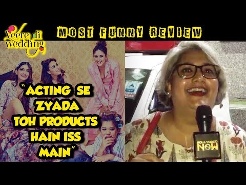 This aunty's hilarious review of 'Veere Di Wedding' will surely tickle your funny bone!