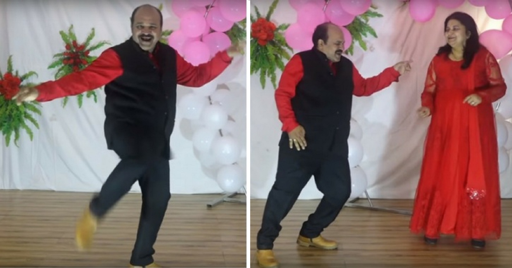 Dancing Uncle is back with yet another smashing performance on Mithun Da’s ‘Julie Julie’