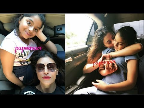 Sushmita Sen gets emotional while sending daughter Alisah to school after her vacations