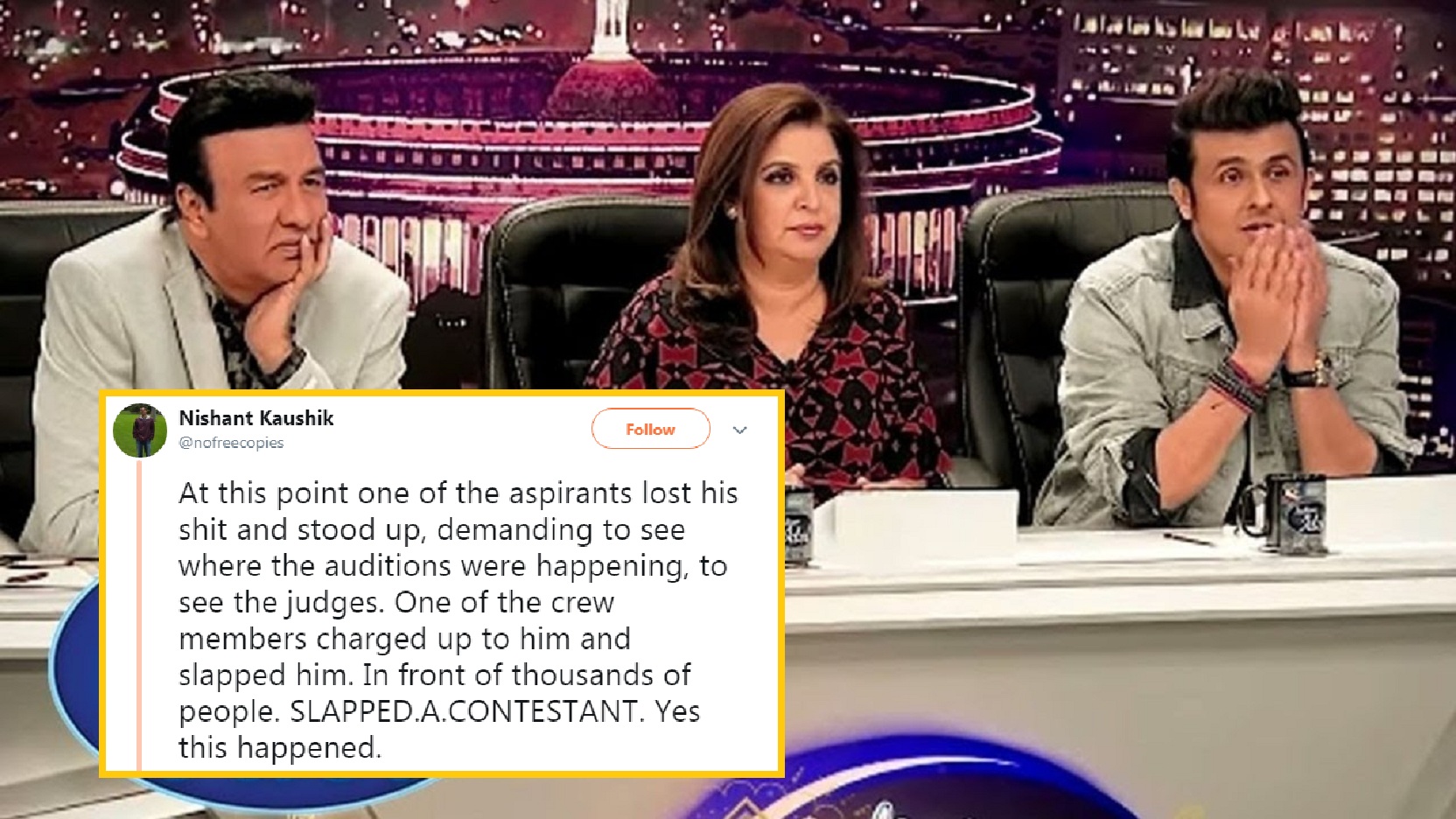 Indian Idol contestant reveals physical abuse behind stage. Mini Mathur agrees!