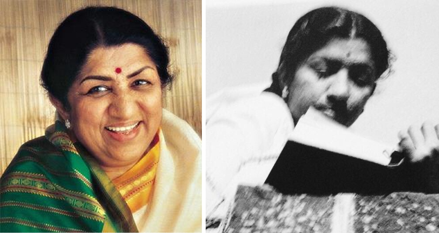 Lata Mangeshkar shares a ‘Selfie’ she took in the 1950’s with Twitter Followers