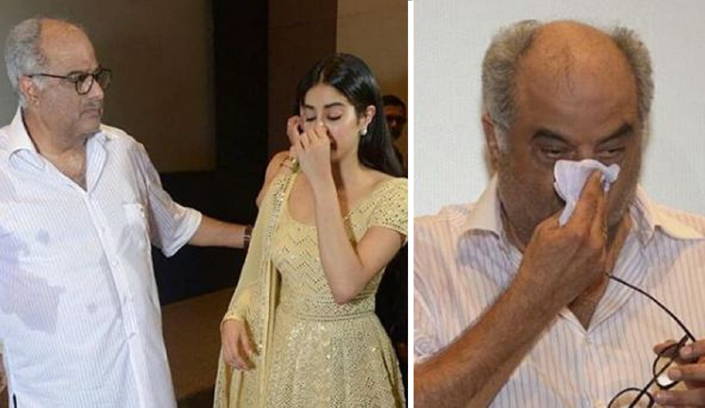 A teary-eyed celebration for Sridevi: As her family attends ‘Mr. India’ screening!