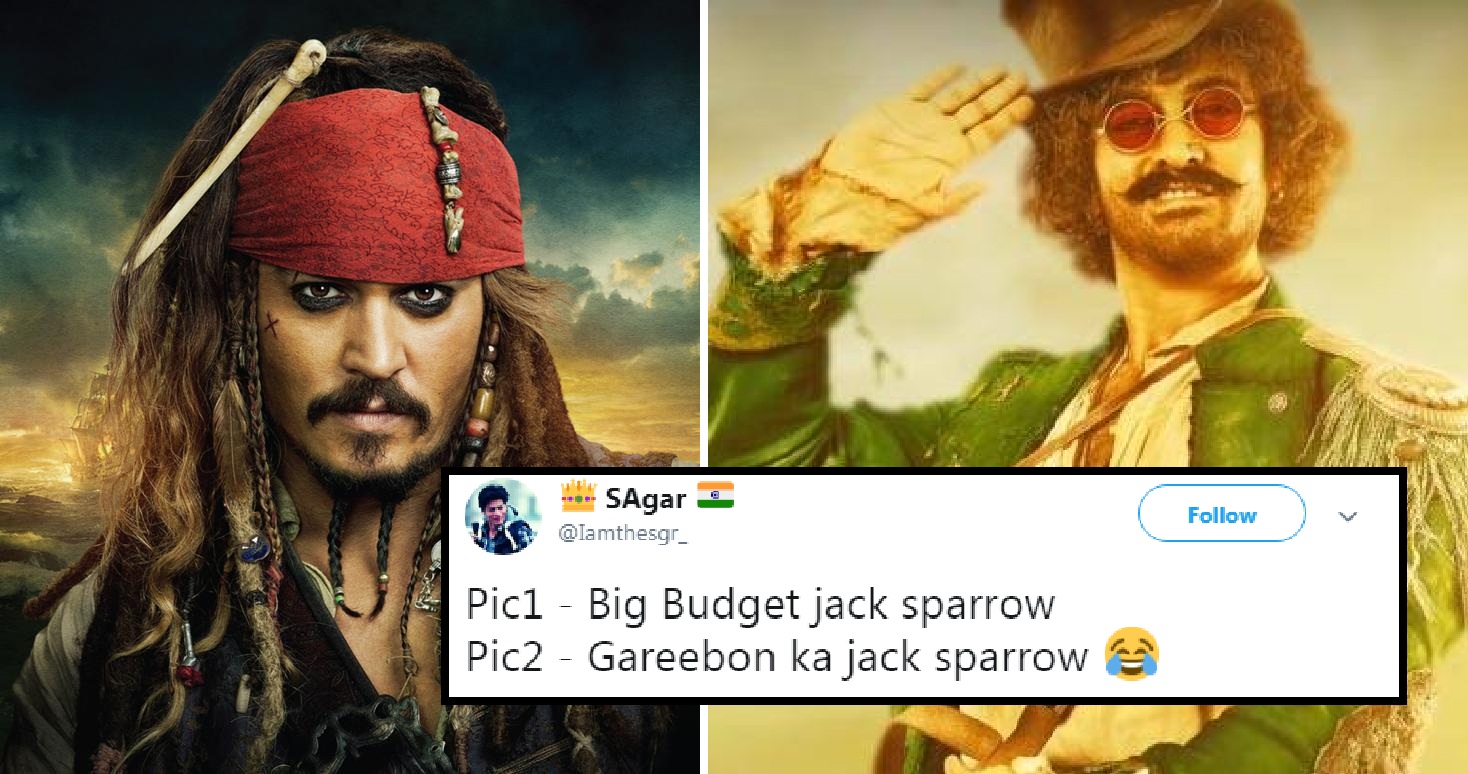 Has Thugs Of Hindostan been Copied from Pirates Of The Caribbean? Twitter Responds to the “First Look” of the movie…