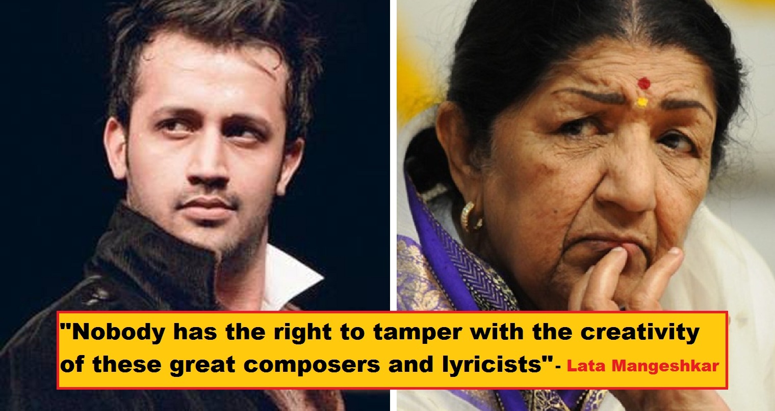 Lata Mangeshkar Angry Over Atif Aslam Covering Her Classic, ‘Chalte Chalte’