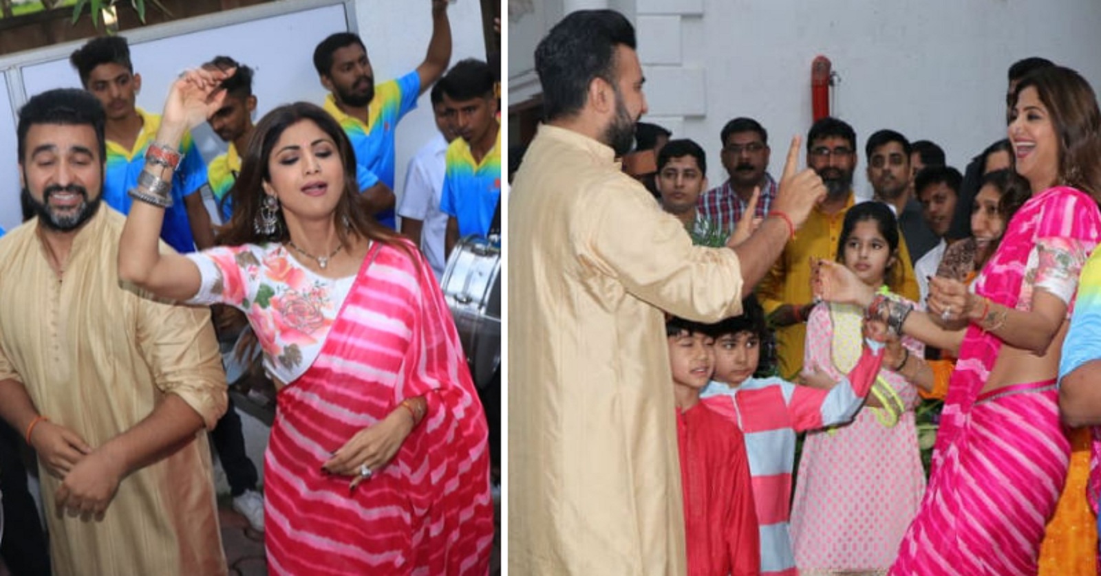 Watch: Shilpa Shetty Bids Farewell to Lord Ganesha with Loads of Singing and Dancing!