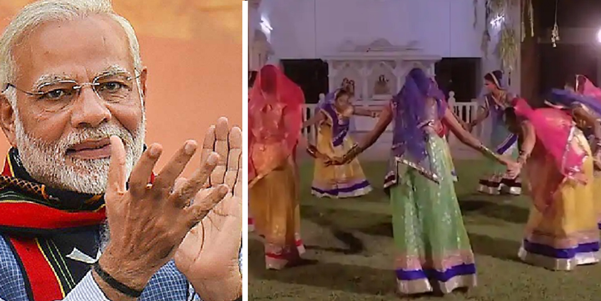 Watch: Blind Girls Give Dance Performance on a Song Written by PM Modi