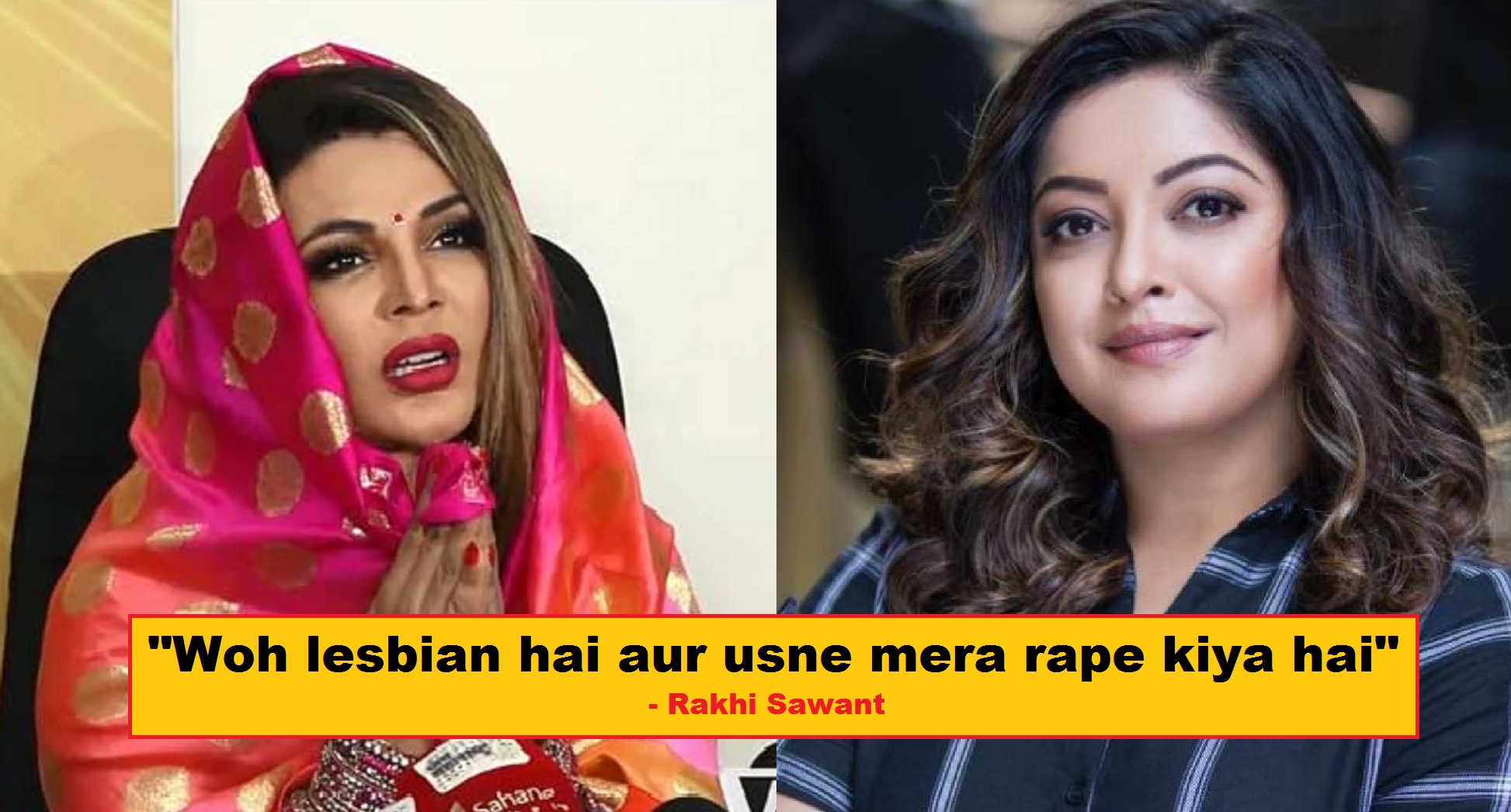 Rakhi Sawant Stoops To a New Low: Mocks #MeToo Movement By Her “Allegations” Against Tanushree!