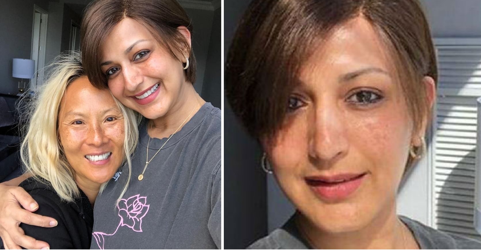 Battling Cancer, Sonali Bendre Is All Smiles As She Befriends Her Wig-Maker. See Pic!