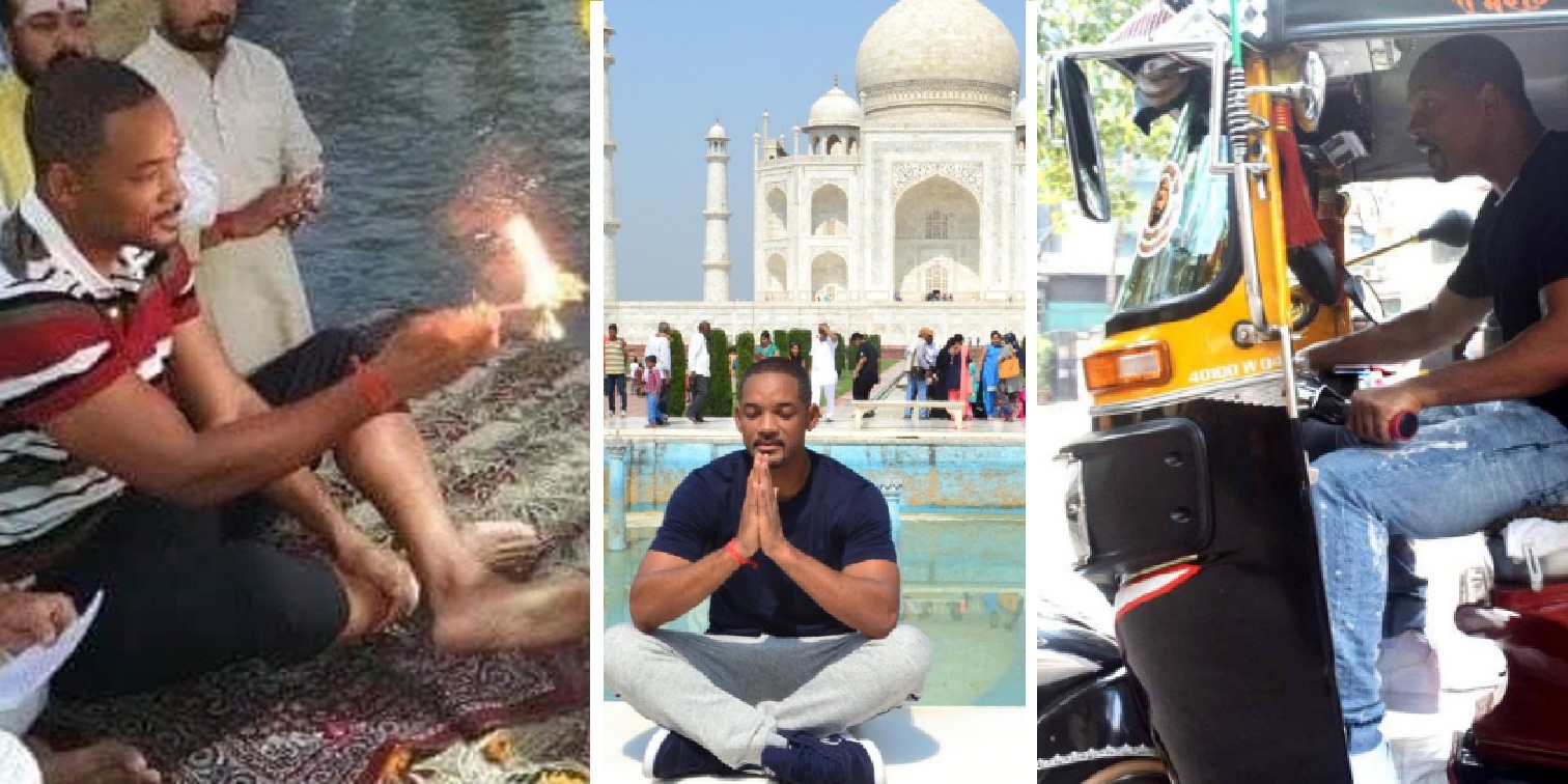 On His Trip to India, Will Smith Does ‘Aarti at the Ganges’ and Rides an Auto!