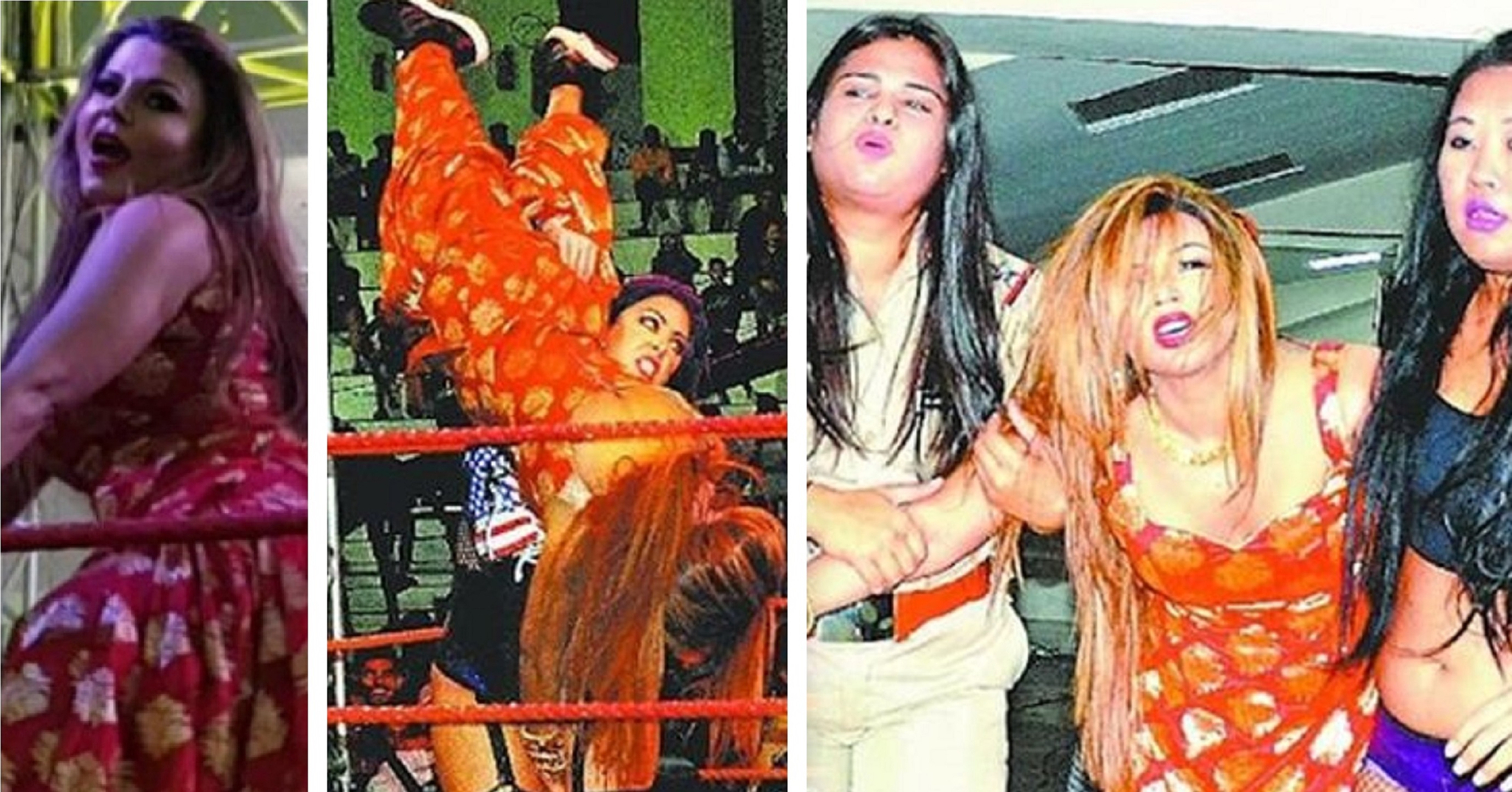 Rakhi Sawant Challenges CWE Wrestler For A Fight – Ends Up In A Hospital