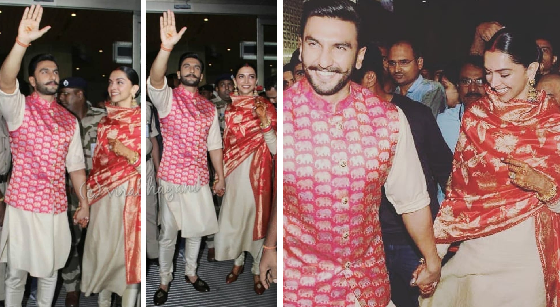 Deepika and Ranveer Back in India: Here Are the First Pictures Of The Newlyweds
