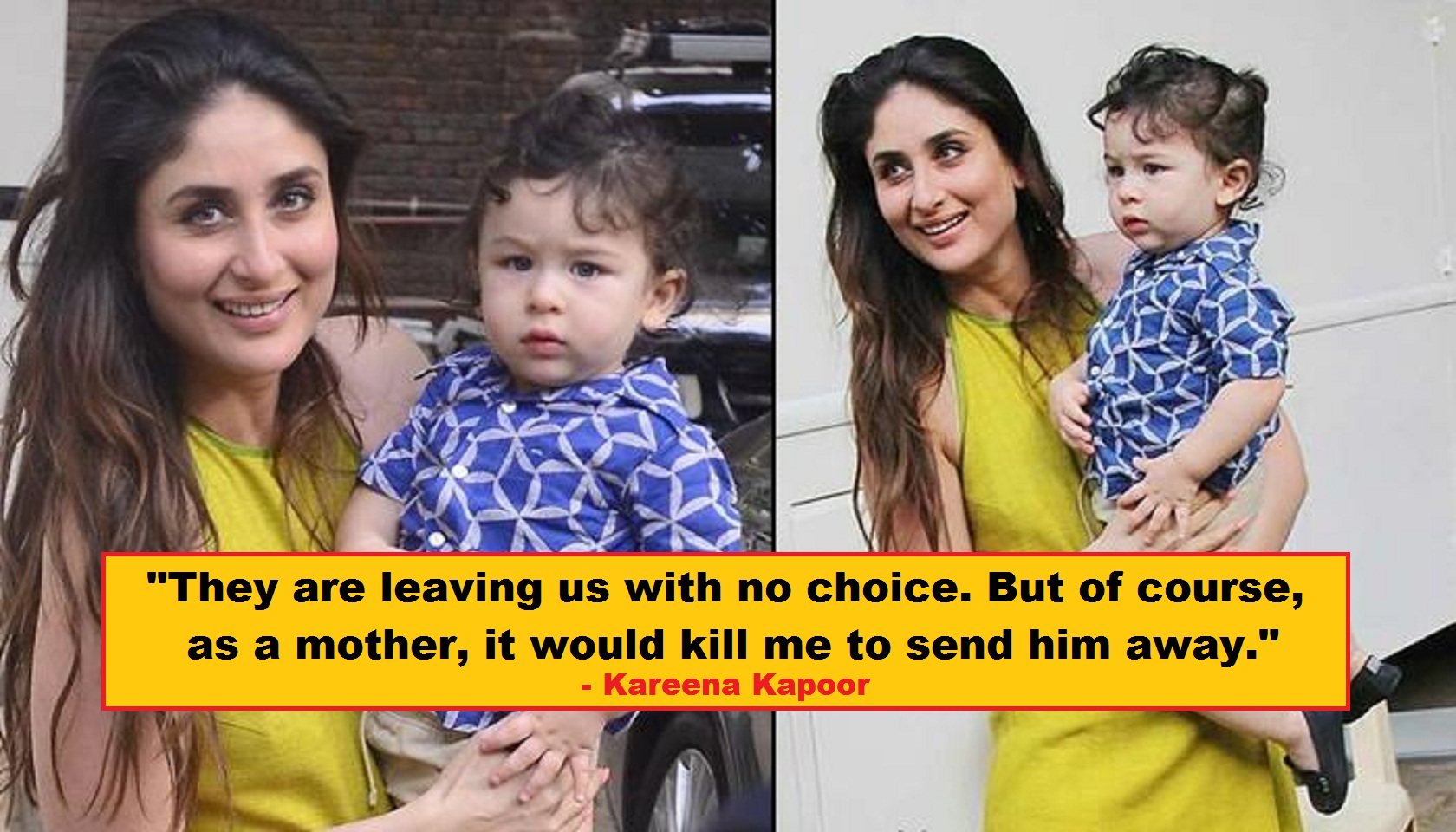 Concerned With Taimur’s Popularity, Kareena Kapoor Is Now Planning To Send Him To Boarding School