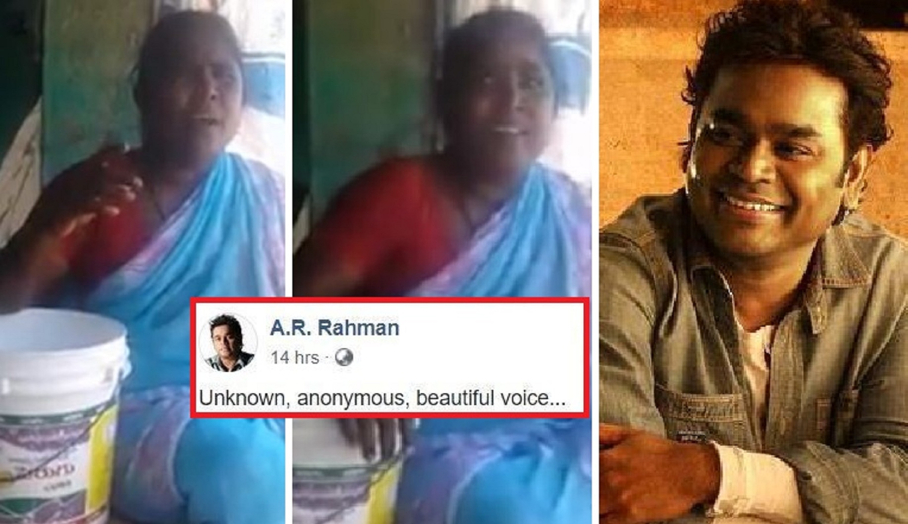 Video Of Andhra Woman’s Beautiful Singing Went So Viral, Even A.R. Rahman Shared It!