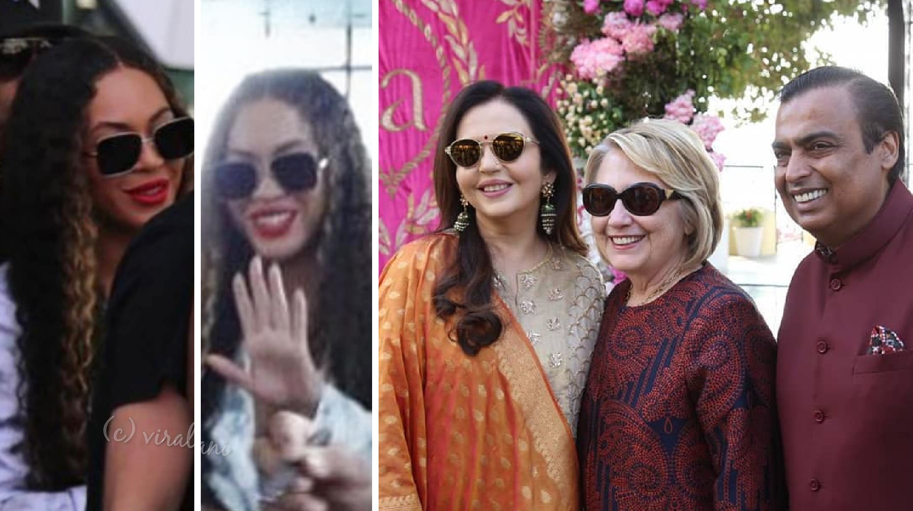 Beyonce and Hillary Clinton Land In India For Mukesh Ambani’s Daughter’s Wedding!