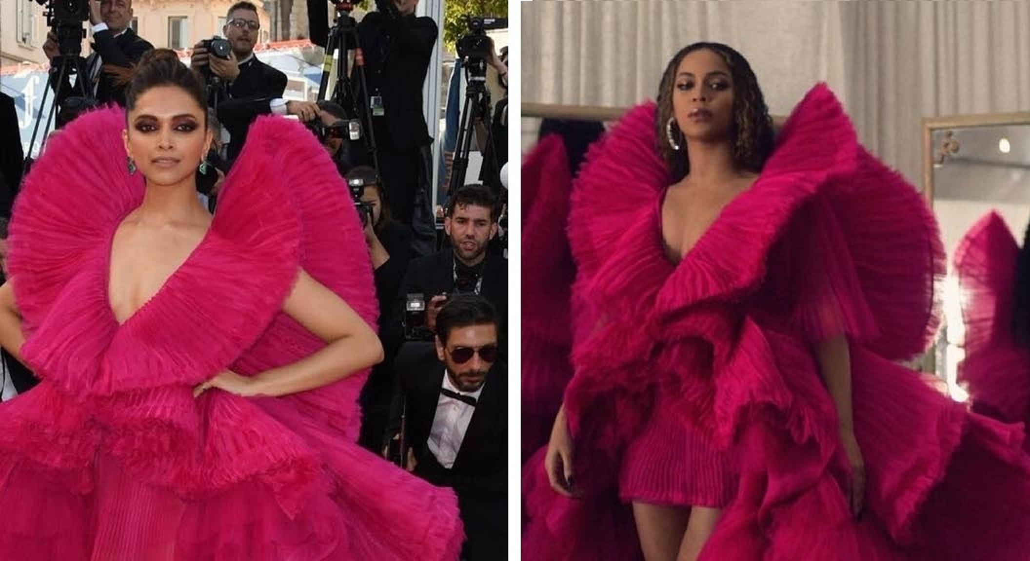 Beyonce Wears Same Outfit as Deepika Padukone’s 2018 Cannes Appearance, During Her Global Citizen Performance