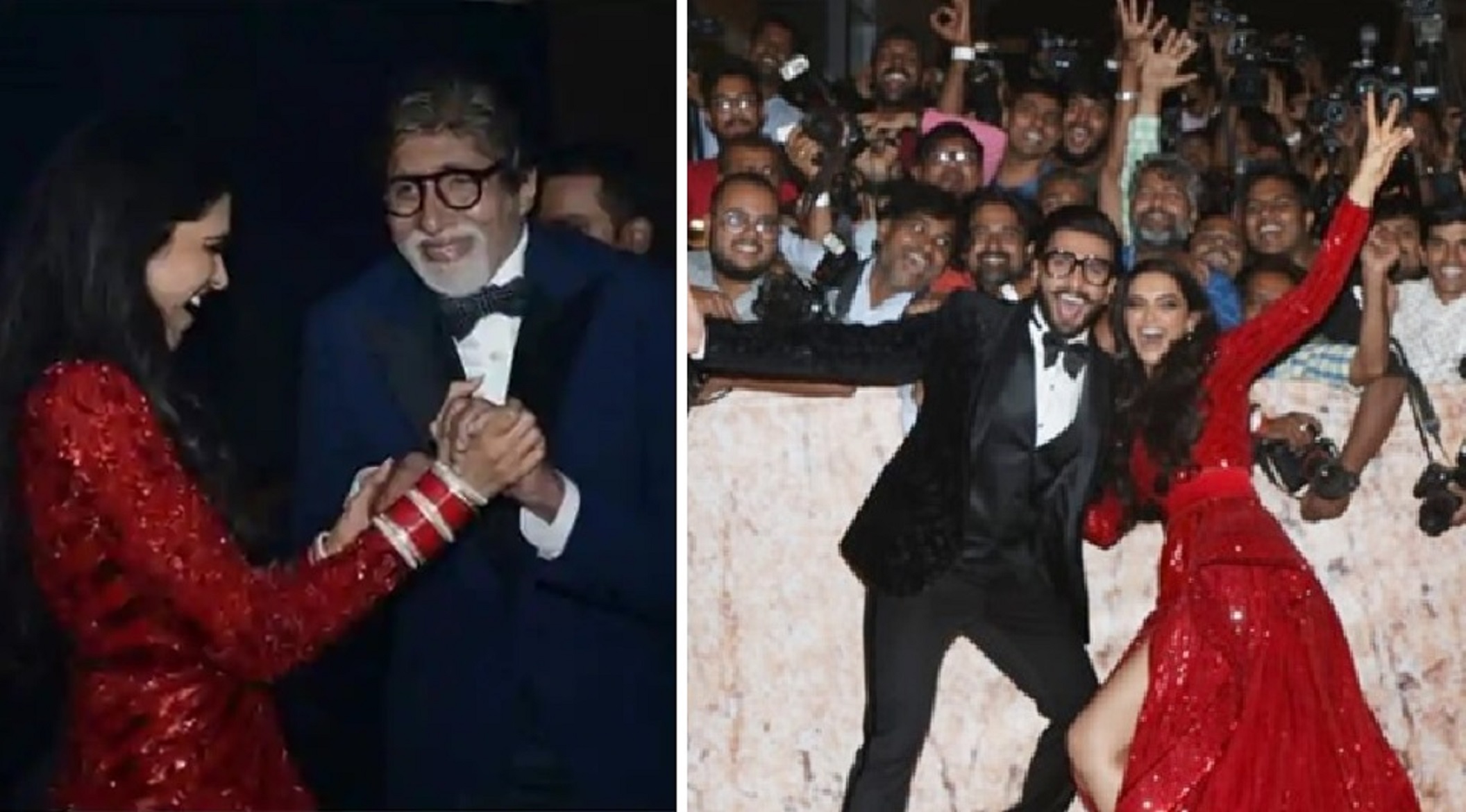 From Big B to SRK, Here Is How Everyone Did Some Chaiyya Chaiyya & Jumma Chumma At DeepVeer Reception Party
