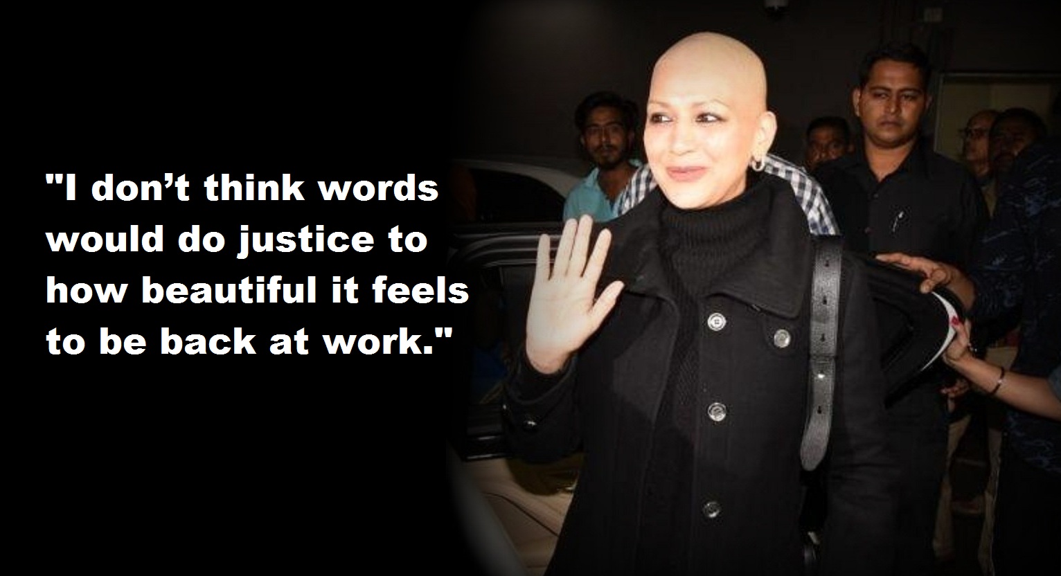 After Her Battle With Cancer, Sonali Bendre Is Excited To Return To Work!