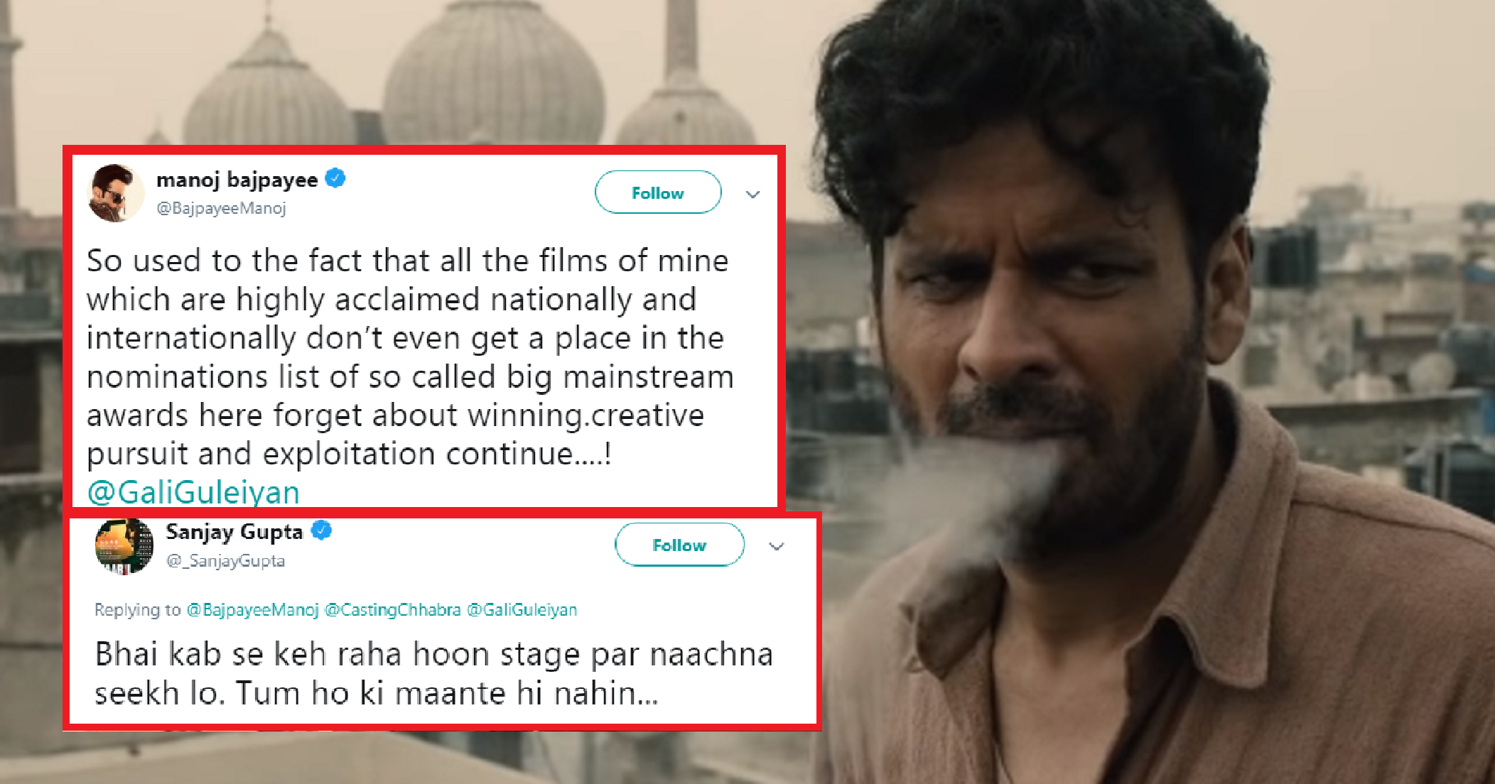Manoj Bajpayee Complains of Prejudice, Neglect and ‘Exploitation’ in Indian Film Awards