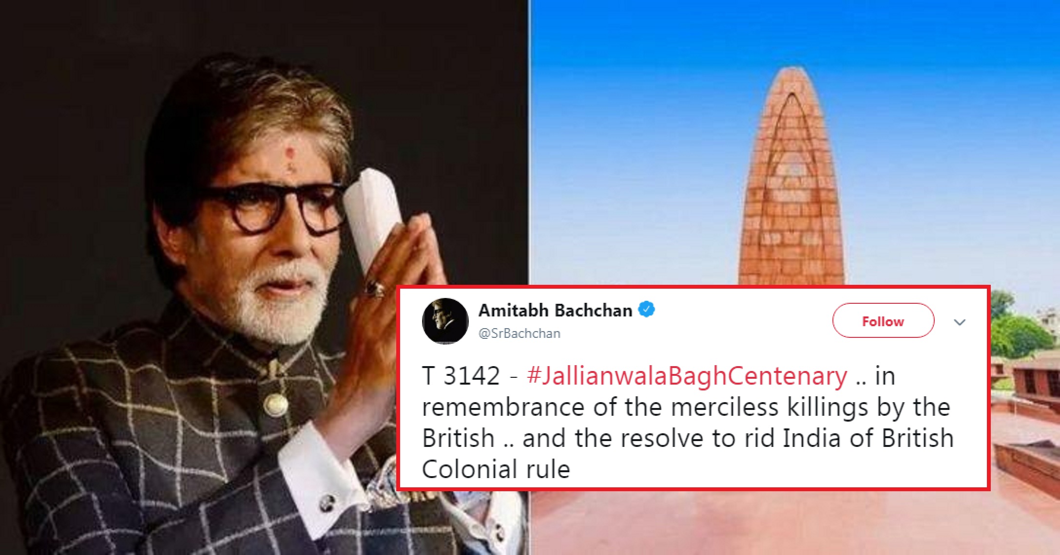 Bollywood Celebs React On The 100th Anniversary Of Jallianwala Bagh Massacre