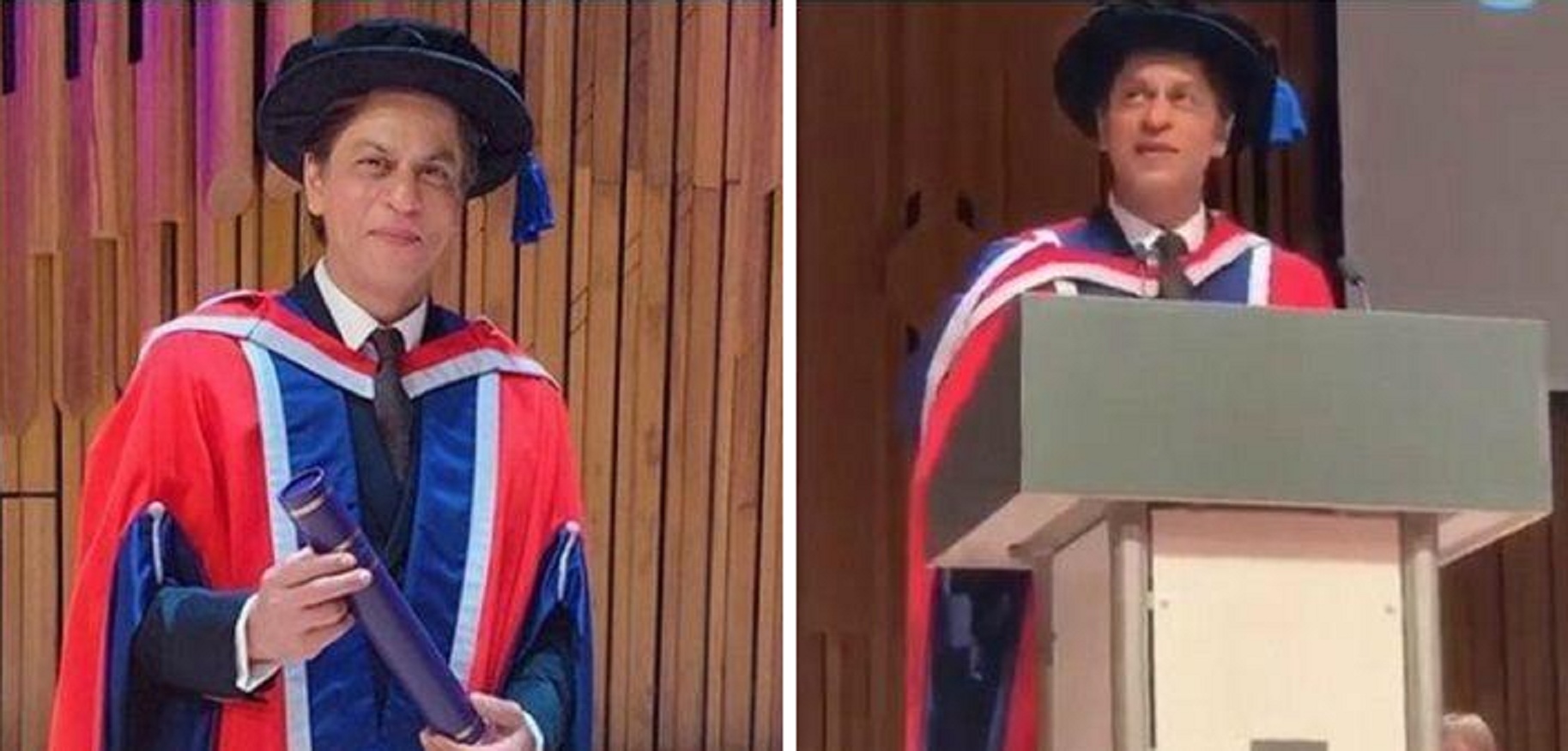 SRK Receives Honorary Doctorate By London University, And His Speech Moves Us All