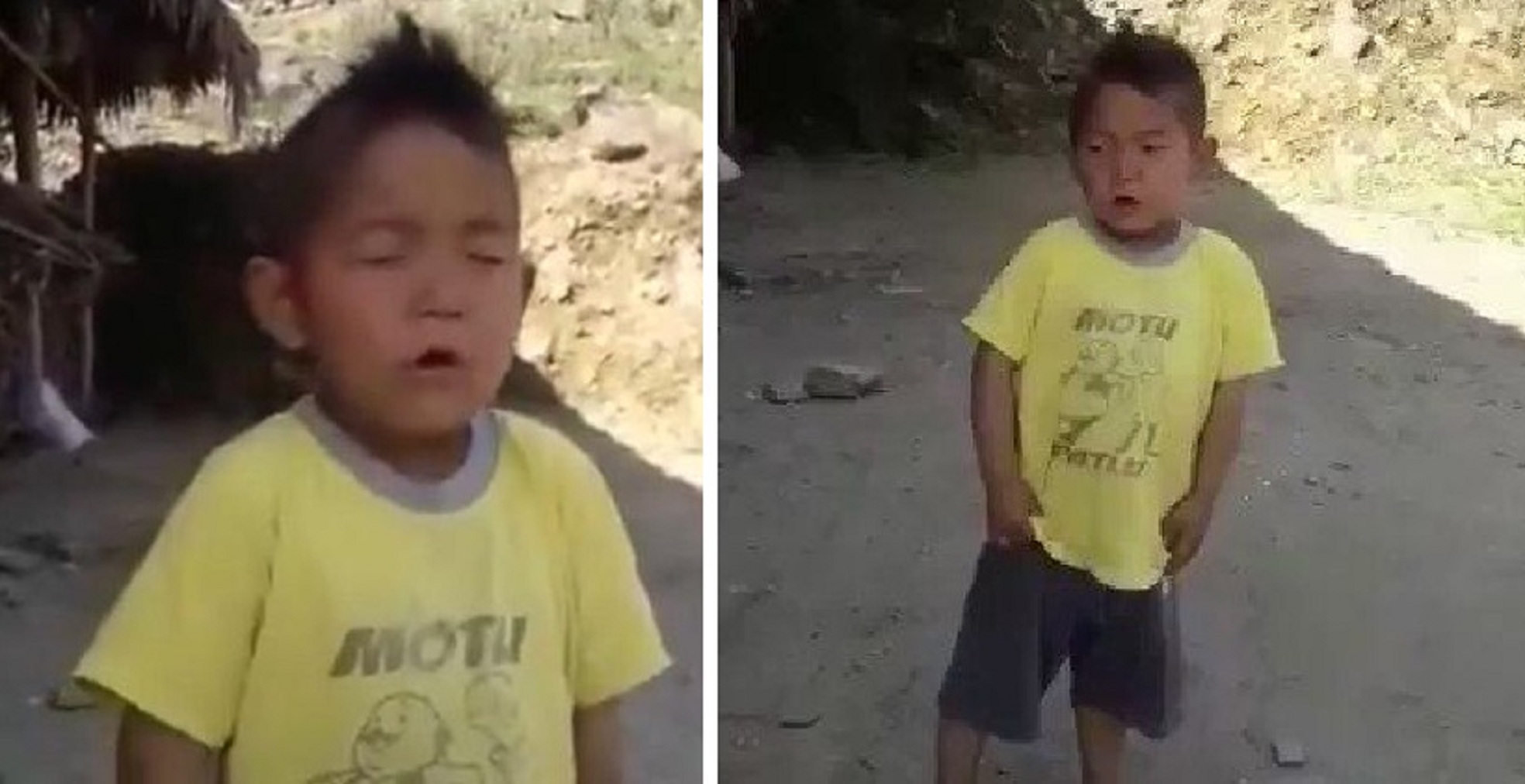 Watch: Adorable Arunachal Boy Singing National Anthem Melts Our Collective Hearts