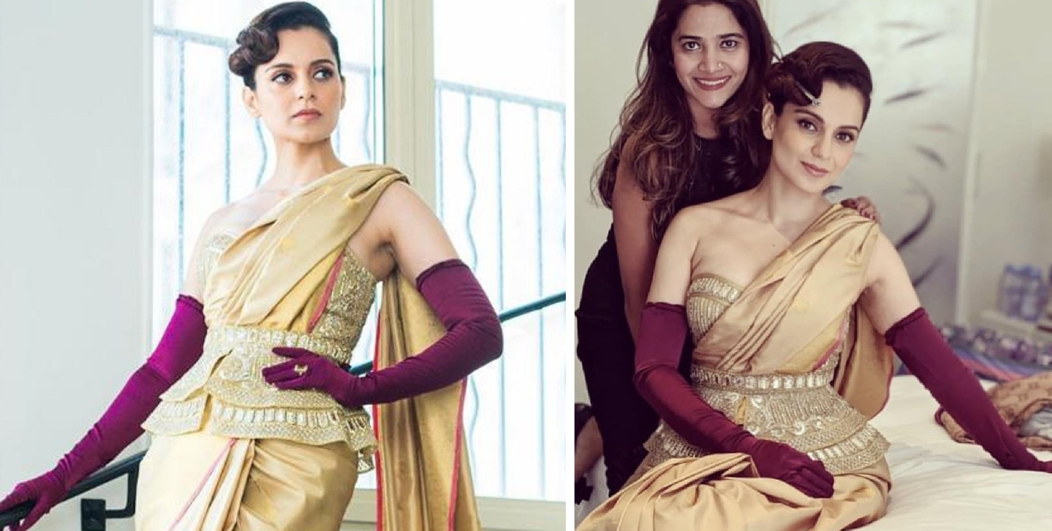 Kangana Ranaut Appears At The 2019 Cannes Festival With a Regal, Classy Look!