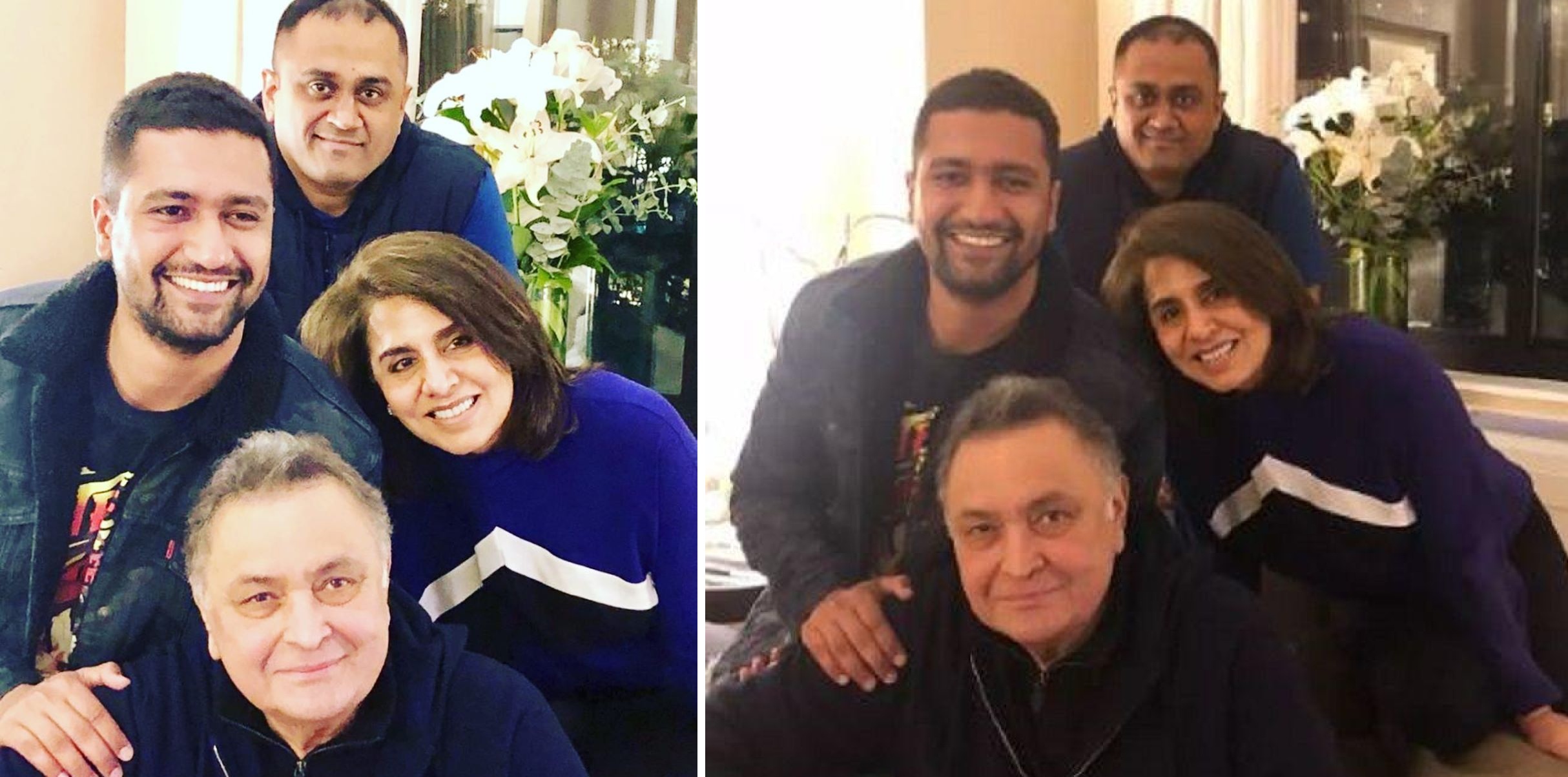 Vicky Kaushal Pays a Visit To Cancer-Stricken Rishi Kapoor in New York