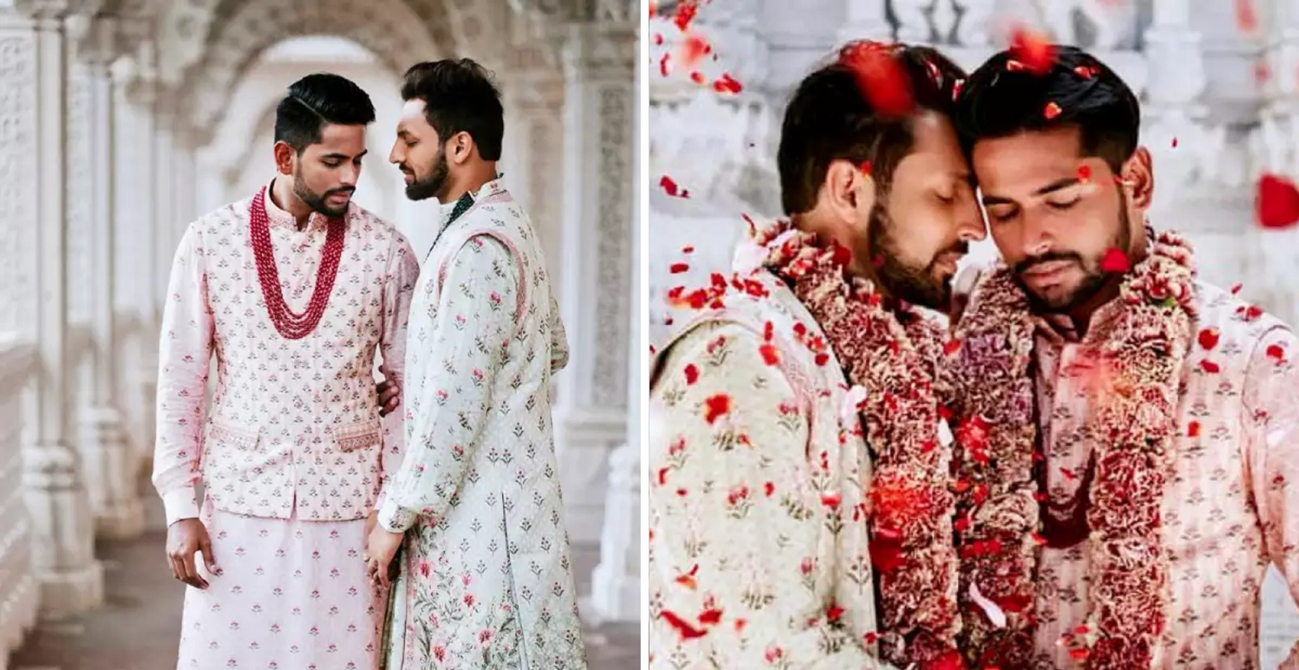 Indian Gay Couple's Dreamy Wedding Abroad Catches Internet's Attention!
