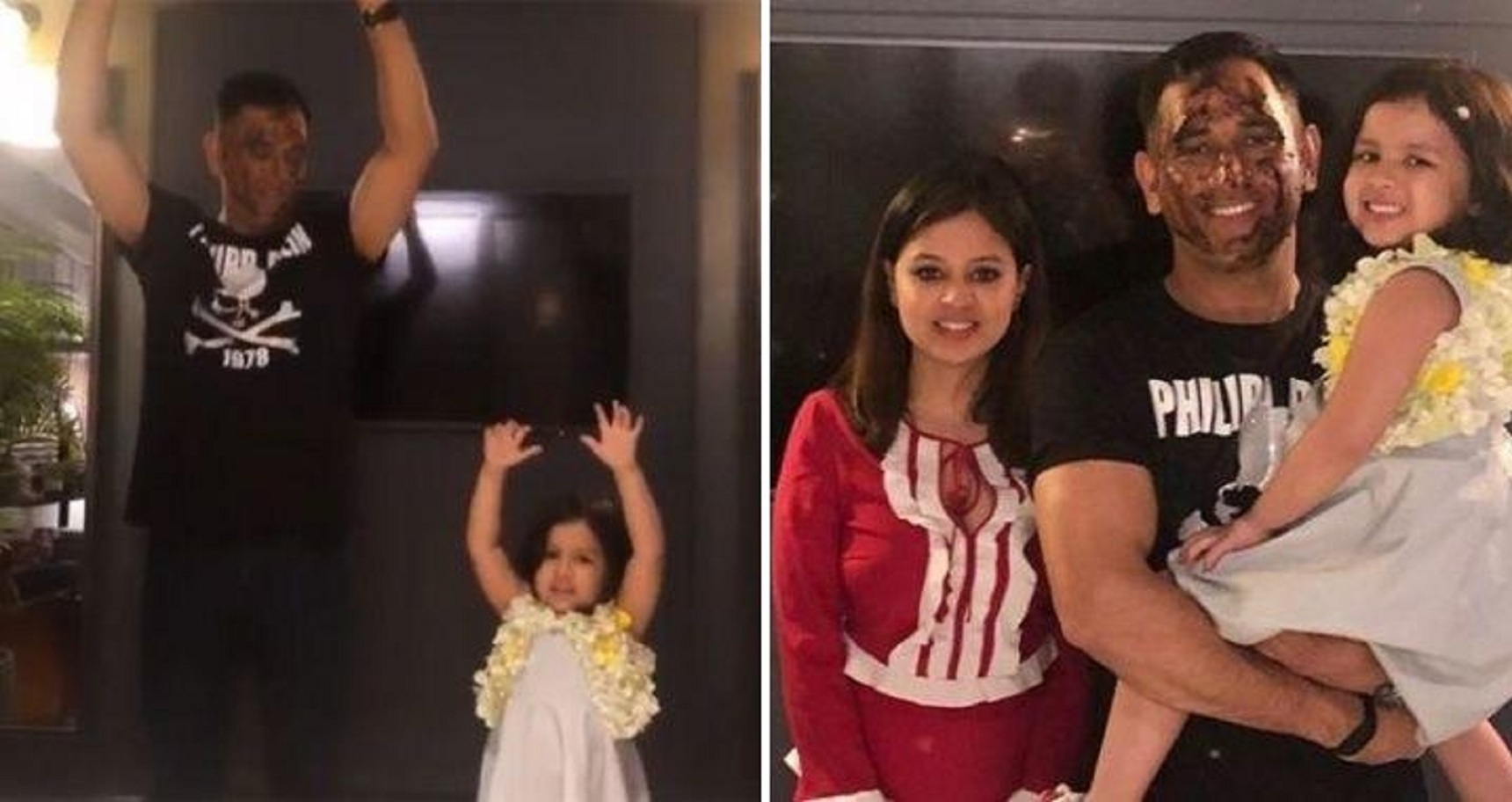 Dhoni Celebrates His Birthday By Adorably Dancing With His Daughter Ziva