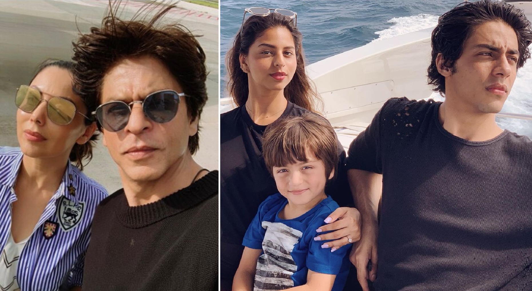 SRK Spotted Holidaying With His Kids In Maldives. See Pics!