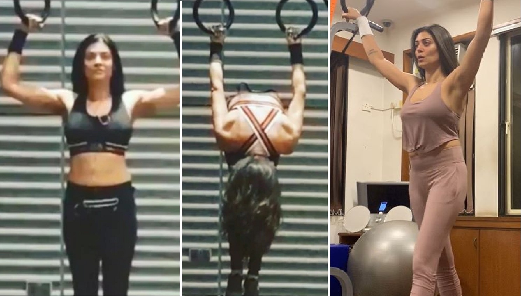 Sushmita Sen Sets Fitness Goals Again With Her Aerial Workout Regime. Watch!